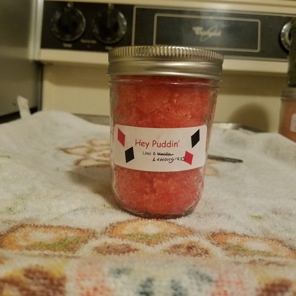 Hey Puddin' Sugar scrub